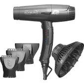 Parlux Elysium Dryer + Magicsense Nr Titanium Gray 4 Un