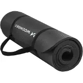 Wozinsky Yogamåtte 181 x 63 x 0,9 cm - Sort