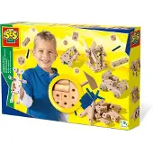 SES Creative Carpentry Playset, Håndværkssæt til børn, 3 År, Træ, 1 stk, 396,7 g
