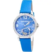Hello Kitty HK7126LS-03 ur. Quartz, blåt. Dameur.