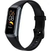 INF Smartwatch med puls- og blodtryksmåler Black