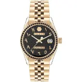 Philipp Plein Dameur PWYAA0923 Street Couture Sort/Gul guldtonet