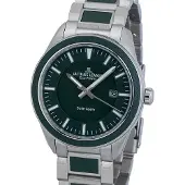 Jacques Lemans 1-2116E Eco Power Solar Grøn/Læder Ø40 mm