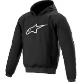 Alpinestars Ageless Motorcykel-Hoodie Sort/Hvid 3XL