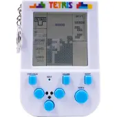 Fizz Creations Tetris Mini Retro Håndholdt Videospil Nøglering