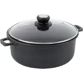 De Buyer Choc Extreme Saucepot With Glass Lid 24 Cm Induction Gryde