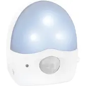 Pentatech AN03 33324 LED-natlampe med bevægelsessensor LED (RGB) hvid Hvid