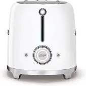 Smeg TSF01WHEU Brødrister med 2 skiver, hvid
