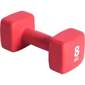 Pure 2 Improve P2I201450, Håndvægt med fast vægt, Rød, Neopren, 8 kg, 1 stk