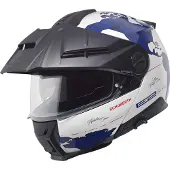 Schuberth E2 Atlas Klaphjelm Blå/Hvid/Sort 55