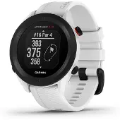 Garmin Approach S12 - Hvid - sportsur med rem - silikone - håndledsstørrelse: 125-202 mm - monokrom - 125 MB - Bluetooth - 34.1 g