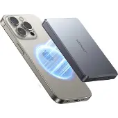 JOYROOM JR-PBM08 Pro 10000mAh Ultrathin Powerbank - Gray - 10000 mAh