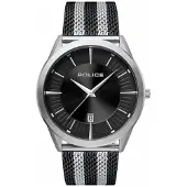 Police Herreur P15305JS02MM Classic Sort/Stål Ø44 mm