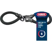 ABUS 1806/110, Kædelås, Sort, Stål, Stål, Nøgle, 1100 mm