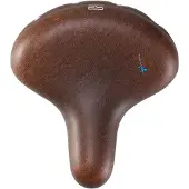 Selle Royal sadel SELLEROYAL PREMIUM RELAXED 90st. DRIFTER SMALL unisex gelowe + brune fjedre (NEW 2023)