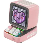 Divoom DitooPro Retro Pixel Art Bluetooth Speaker - Pink