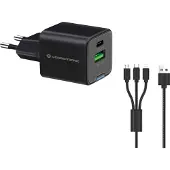 Conceptronic Althea16b Gan 33w Usb-c Vægoplader