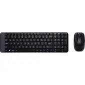 Logitech Mk220 Trådløst Tastatur Og Mus Engelsk