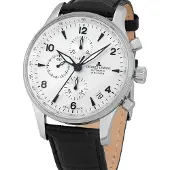 Jacques Lemans Herreur 1-1935E London Hvid/Stål Ø44 mm