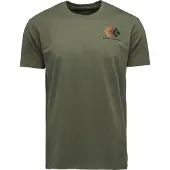 Black Diamond - Klatretøj - M Faded SS Tee Tundra til UnisexBomuld - Størrelse M - Grøn
