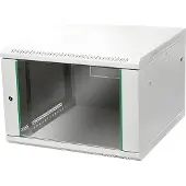 Digitus Professional Dynamic Basic Series DN-19 07U-6/6-EC - Kabinet - vægmonterbar - grå, RAL 7035 - 7U - 19