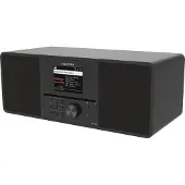Telestar TOP 300 Schwarz Internet CD-radio, DAB+, UKW, USB, WLAN, internetradio, CD, Bluetooth, AUX + fjernbetjening (5700300)