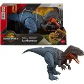 Mattel Genfødt Abelisaurus-figur Med Vildt Brøl-lyd 12 Cm