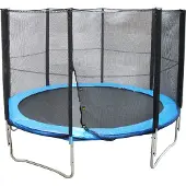 Springos Havehoppebold sæt 366 cm trampolin net og beskyttelsesdække