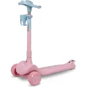 Toyz SATURA pink 3-hjulet løbehjul