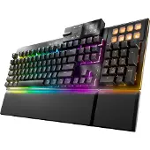 Be-Quiet! be quiet! Dark Mount - Tastatur - 100% - med mediedock, tilpasselige displaytaster - baggrundsbelyst - USB - QWERTY - USA - tastkontakt: be quiet! Silent Tactile (hot-swappable) - sort - boks
