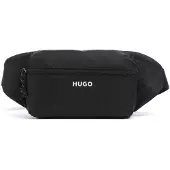 HUGO Bæltetaske 'EVERETT' sort / hvid