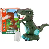 Leantoys dinozoon, dansende med forhindringssensor, lys og lyde, grøn