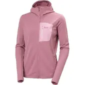 Helly Hansen Versalite Hooded, fleecejakke, dame, lyserød