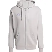 Adidas Ent26 Fz Hood Team Light Grey/white, størrelse Large