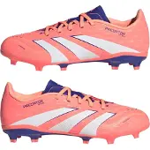Adidas Predator League FG/AG Coral Blaze - Orange/Hvid/Orange Børn, størrelse 38