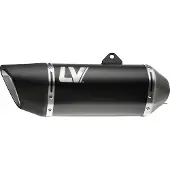 Leovince Lv-14 R Black Edition Triumph Street Triple 765 R Abs 23-26/street Triple 765 Rs Abs 23-26 Ikke-homologeret Fuldt Linjesystem