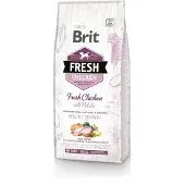 Brit Fresh Chicken med Kartofler Hvalp - 12 kg