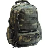 St. Majewski Stright BP-36 militær rygsæk Woodland Camo MAJEWSKI