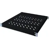 Digitus - Rackhylde - sort, RAL 7035 - 1U - 19