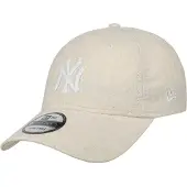 New Era Hat 'LINEN 9TWENTY NEW YORK YANKEES Stone' beige