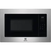Electrolux - Mikrobølgeovn med grill - til indbygning - 25 liter - 900 W - rustfrit stål