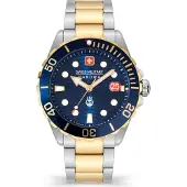 Swiss Military Hanowa Herreur SMWGH2200360 Offshore Diver Blå/Stål