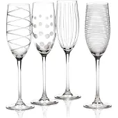 MIKASA Sæt Med 4 Champagneglas