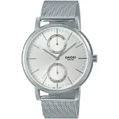 Casio MTP-B310M-7AVEF Herreur - Grå rustfrit stål - Vandtæt 5 Atm