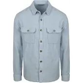 Suitable Overshirt Structure Blå Lyseblå åle