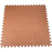 BabyDan Legegulv - 90x90 cm - Mocca - - OneSize - Legegulv