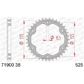 Afam 71900 Bagtandhjul
