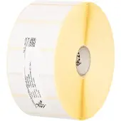 Zebra Etiket Zebra Z-Select 2000D - Papir - akryllisk klæbemiddel - belagt - perforeret - skinnende hvid - 101.6 x 76.2 mm 11160 etikette(r) (12 rulle(r) x