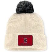 Nike Mlb Boston Red Sox Yarn Peak Standard Cuff Pom Beanie