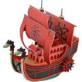 Bandai Hobby One Piece Figurmodelsæt Nine Snake Kuja Piratskib 15 Cm